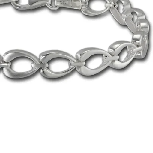 SilberDream Armband Herzform 925er Silber 19cm Silberarmband SDA446J