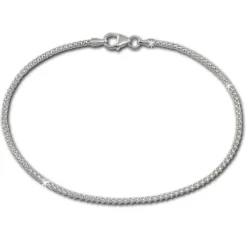 SilberDream Armband Himbeerkette 925er Sterling Silber Damen 19cm SDA2189J