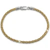 SilberDream Armband Himbeerkette vergoldet 925er Silber Damen 19cm SDA2269Y