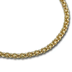 SilberDream Armband Himbeerkette vergoldet 925er Silber Damen 19cm SDA2269Y