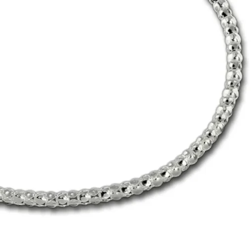 SilberDream Armband Himbeerkette 925er Sterling Silber Damen 18,5cm SDA2178J