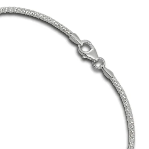 SilberDream Armband Himbeerkette 925er Sterling Silber Damen 19cm SDA2189J