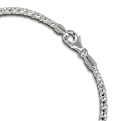 SilberDream Armband Himbeerkette 925er Sterling Silber Damen 18,5cm SDA2178J
