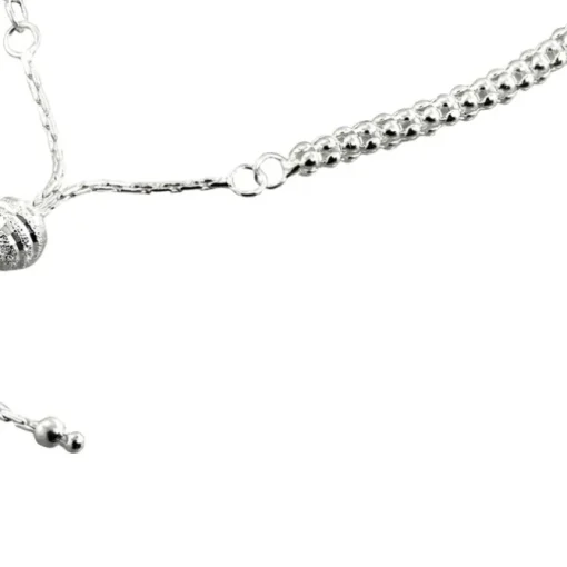 SilberDream Armband Himbeerkette Zugverschluss 925er Silber Damen SDA7003J