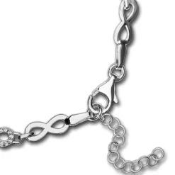 SilberDream Armband -Infinity- 925 Silber poliert Zirkonia ca. 21cm SDA4796W