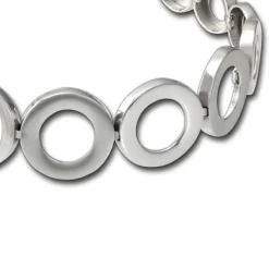 SilberDream Armband Kreise 925 Sterling Silber 19,5cm Silberarmband SDA478J