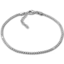 SilberDream Armband Kugeln 925 Sterling Silber Damen 18cm - 21cm SDA1108J