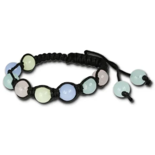 SilberDream Armband Kugel farbig im Surfer Stil für Damen LA3251S