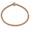 SilberDream Armband Kugeln rose 925er Sterling Silber Damen Armreif SDA2274E