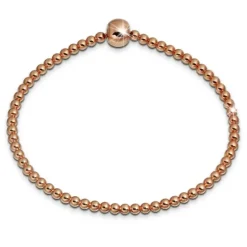SilberDream Armband Kugeln rose 925er Sterling Silber Damen Armreif SDA2274E