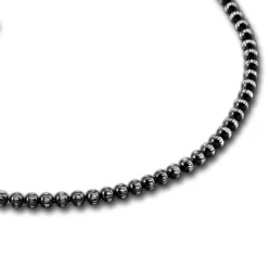 SilberDream Armband Kugeln geschwärzt 925 Silber Damen 18cm - 21cm SDA1108K