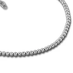 SilberDream Armband Kugeln 925 Sterling Silber Damen 18cm - 21cm SDA1108J