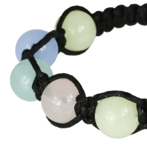 SilberDream Armband Kugel farbig im Surfer Stil für Damen LA3251S