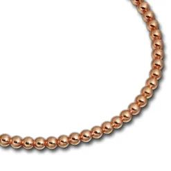 SilberDream Armband Kugeln rose 925er Sterling Silber Damen Armreif SDA2278E