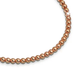SilberDream Armband Kugeln rose 925er Sterling Silber Damen Armreif SDA2274E
