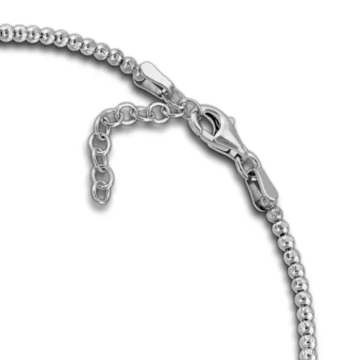 SilberDream Armband Kugeln 925 Sterling Silber Damen 18cm - 21cm SDA1108J