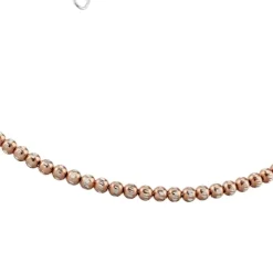 SilberDream Armband Kugeln rose 925 Sterling Silber Damen 18cm - 21cm SDA1108E