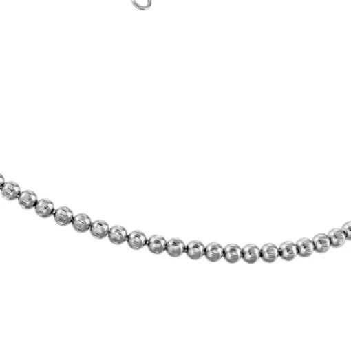 SilberDream Armband Kugeln 925 Sterling Silber Damen 18cm - 21cm SDA1108J