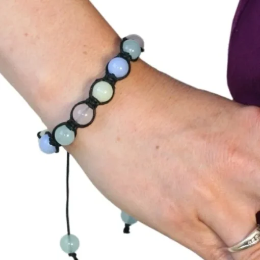 SilberDream Armband Kugel farbig im Surfer Stil für Damen LA3251S