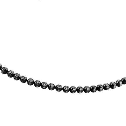 SilberDream Armband Kugeln geschwärzt 925 Silber Damen 18cm - 21cm SDA1108K