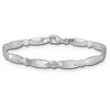 SilberDream Armband Muster 925er Silber 18,5cm Silberarmband SDA437J