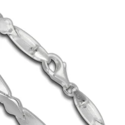 SilberDream Armband Muster 925er Silber 18,5cm Silberarmband SDA437J
