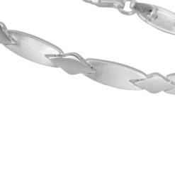 SilberDream Armband Muster 925er Silber 18,5cm Silberarmband SDA437J
