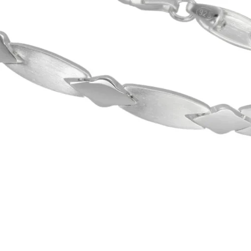 SilberDream Armband Muster 925er Silber 18,5cm Silberarmband SDA437J