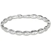 SilberDream Armband oval offen 925 Silber 19cm Silberarmband SDA401