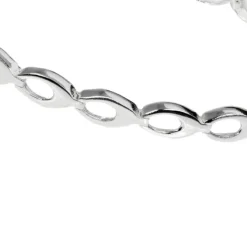 SilberDream Armband oval offen 925 Silber 19cm Silberarmband SDA401
