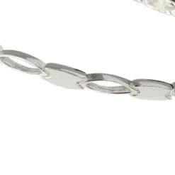 SilberDream Armband oval matt 925 Silber 18,5cm Silberarmband SDA403
