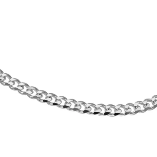 SilberDream Armband Panzer facettiert 925 Sterling Silber Unisex 19cm SDA2399J
