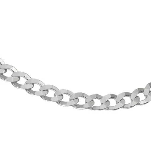 SilberDream Armband Panzer flach 925 Sterling Silberarmband Unisex 19cm SDA2379J