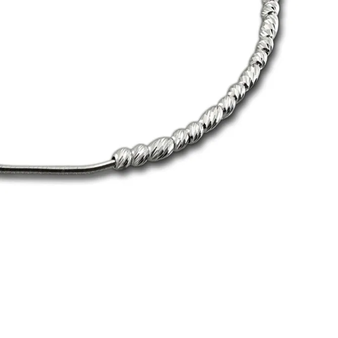 SilberDream Armband Perlen diamantiert 925er Sterling Silber Damen SDA7004T