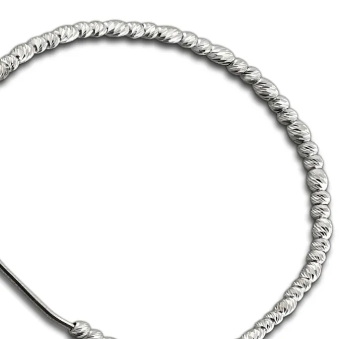 SilberDream Armband Perlen diamantiert 925er Sterling Silber Damen SDA7004T