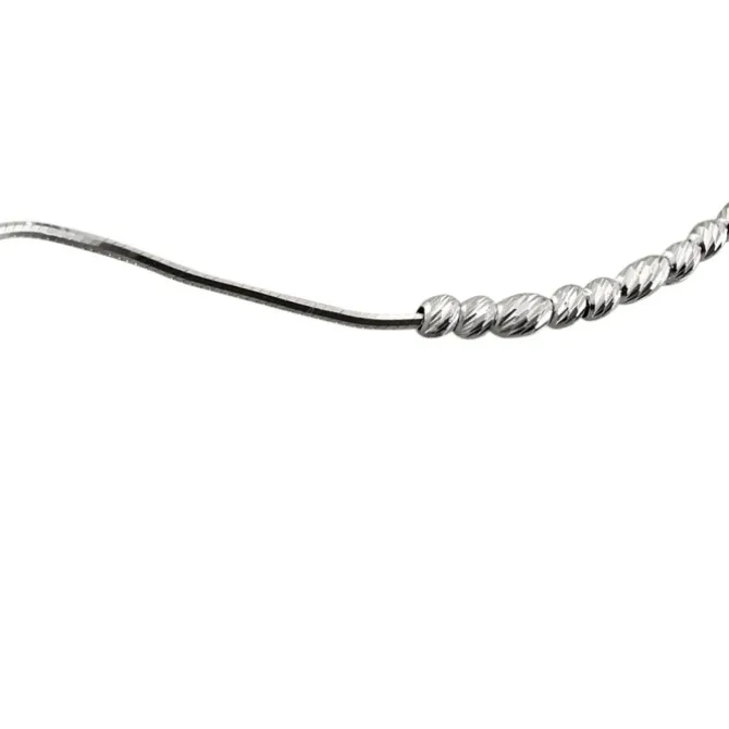 SilberDream Armband Perlen diamantiert 925er Sterling Silber Damen SDA7004T