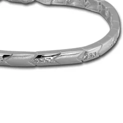 SilberDream Armband Pfeile Zirkonia weiß 925er Silber 19cm Damen SDA451W