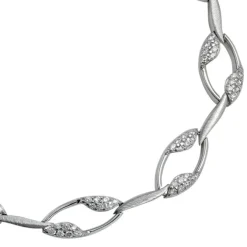 SilberDream Armband Ranke Zirkonia weiß 925er Silber 19cm Damen SDA4805W