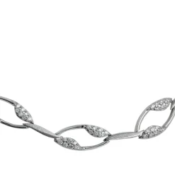 SilberDream Armband Ranke Zirkonia weiß 925er Silber 19cm Damen SDA4805W