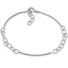 SilberDream Armband Ringe 925 Sterling Silber Damen 18cm - 21cm SDA1188J