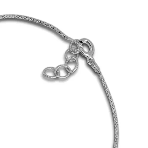 SilberDream Armband Ringe 925 Sterling Silber Damen 18cm - 21cm SDA1188J