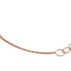 SilberDream Armband Ringe 925 Silber rosévergoldet Damen 18cm - 21cm SDA1188E