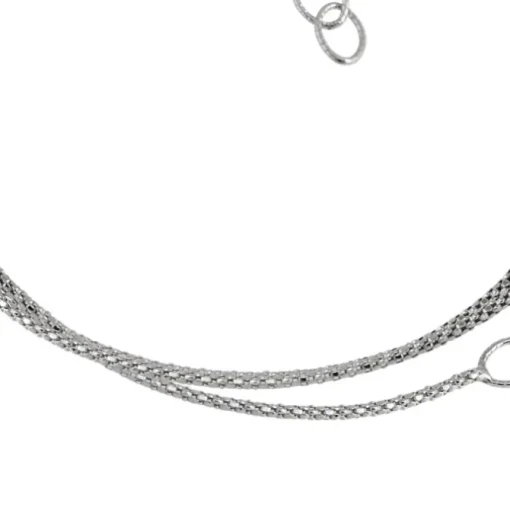 SilberDream Armband Ringe 925 Sterling Silber Damen 18cm - 21cm SDA1178J