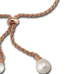 SilberDream Armband rose vergoldet Perle 925er Sterling Silber Damen SDA2295E