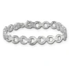 SilberDream Armband rund 925er Silber 19cm Silberarmband SDA439J