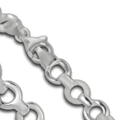 SilberDream Armband rund 925er Silber 19cm Silberarmband SDA439J