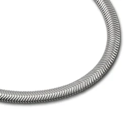 SilberDream Armband Schlangenkette 19cm oval 925 Silber Damen SDA2309J
