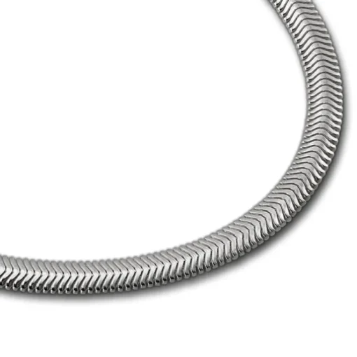 SilberDream Armband Schlangenkette 19cm oval 925 Silber Damen SDA2309J