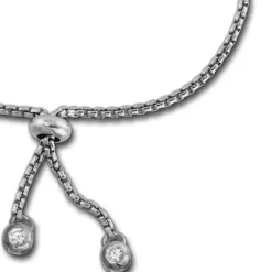 SilberDream Armband silber Zirkonia weiß 925er Sterling Silber Damen SDA2245J