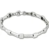 SilberDream Armband Square 925 Sterling Silber 19cm Silberarmband SDA475J